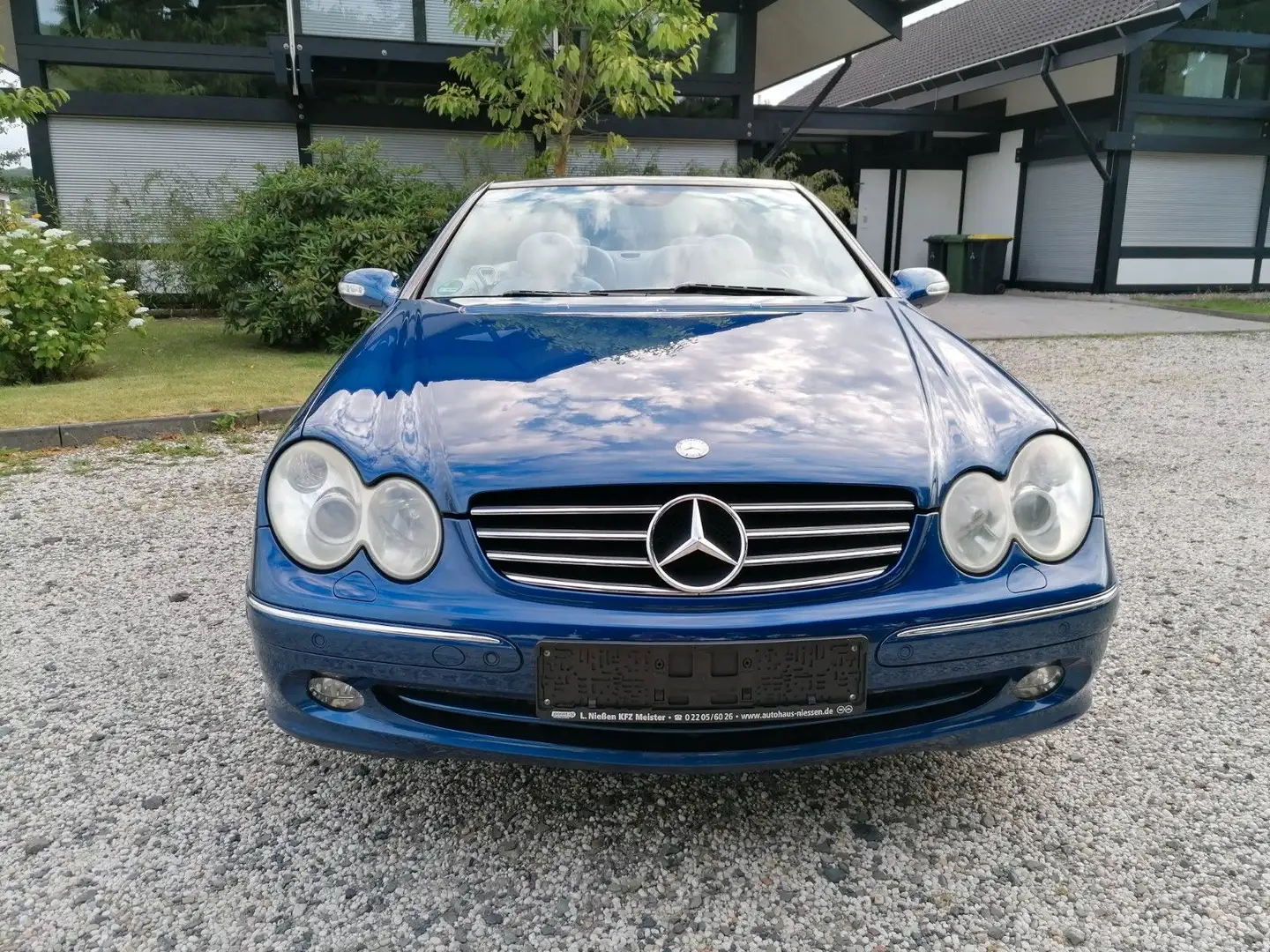 Mercedes-Benz CLK 200 K Leder,Kennwood Dab+,Xenon, Scheckheft Blau - 2