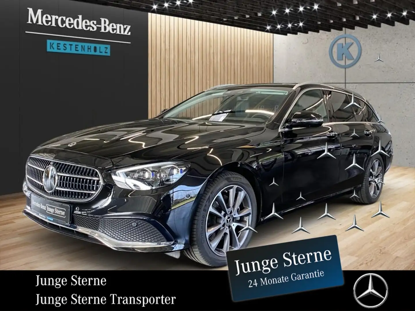 Mercedes-Benz E 220 d T *AVANTGARDE*MBUX*MEMO*AHK*PANO* Schwarz - 1
