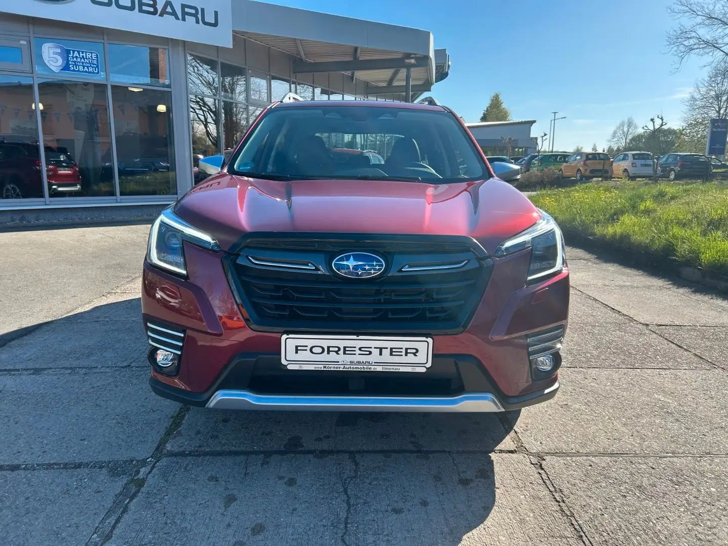 Subaru Forester 2.0ie Plat*LED*Leder*Harman/Kardon+AZV Rot - 2