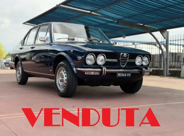 Alfa Romeo Alfetta Scudo stretto Targa ROMA KM 49.000 DA NUOVA