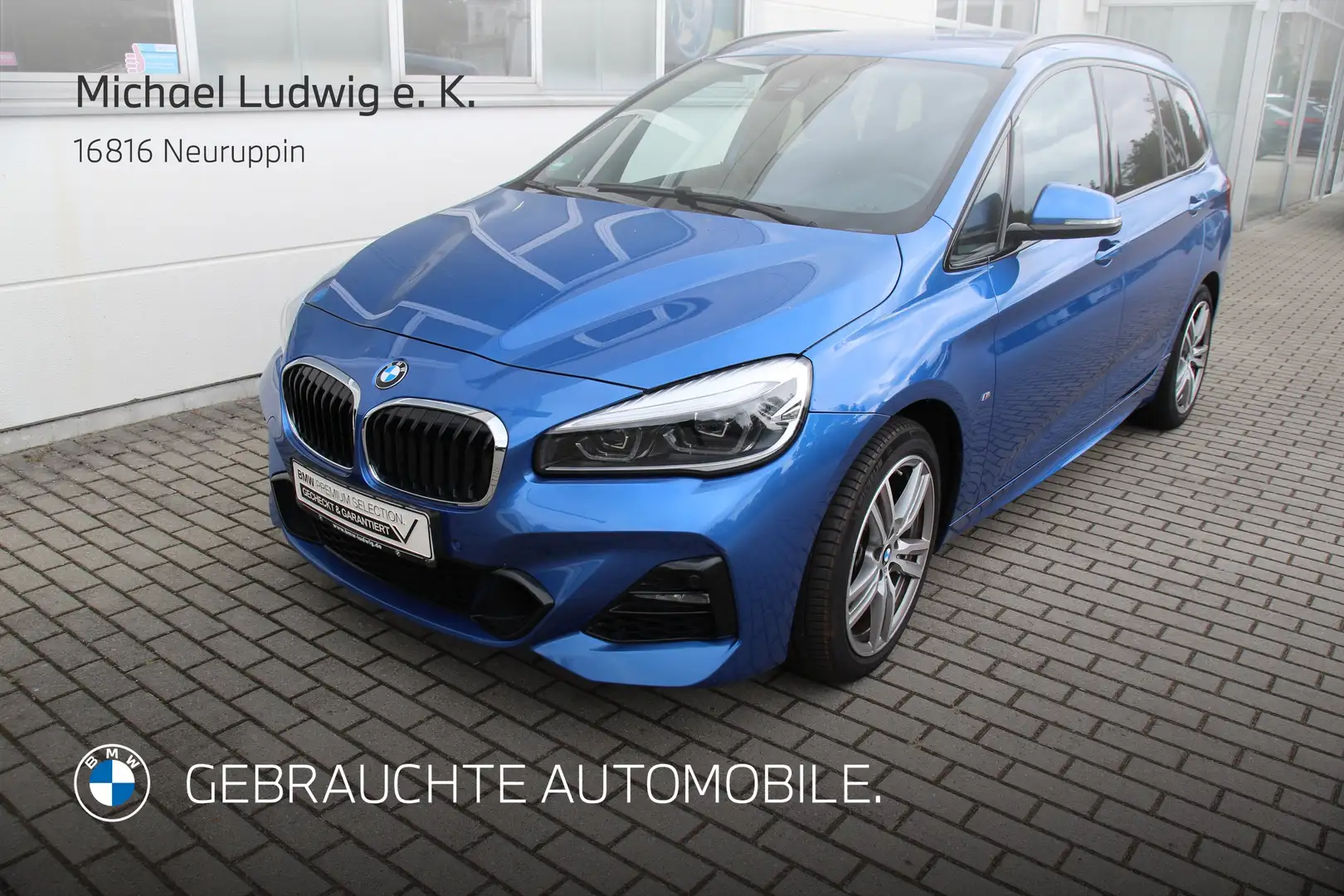 BMW 220 i Gran Toure M Sportpaket HiFi DAB LED RFK Blau - 1