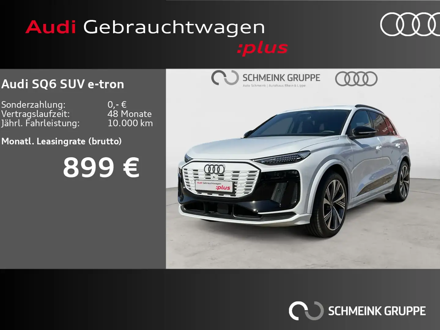Audi SQ6 SQ6 e-tron HUD 360 Pano B&O Matrix Massage Nappa Weiß - 1