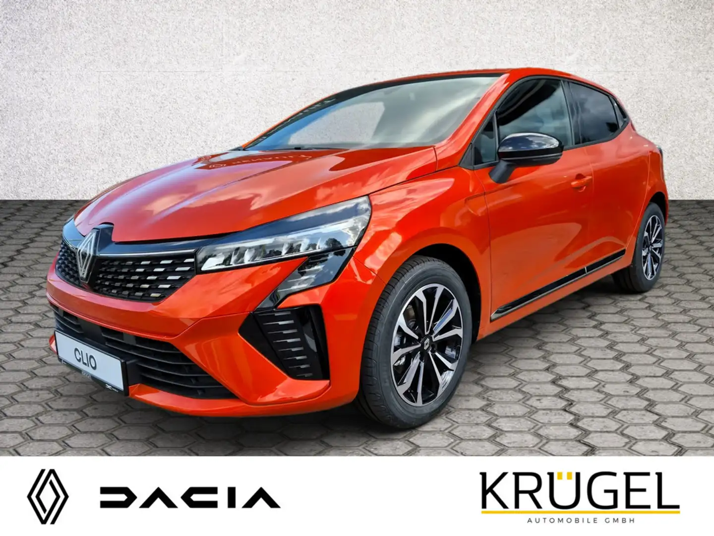 Renault Clio Techno TCe 90 Orange - 1
