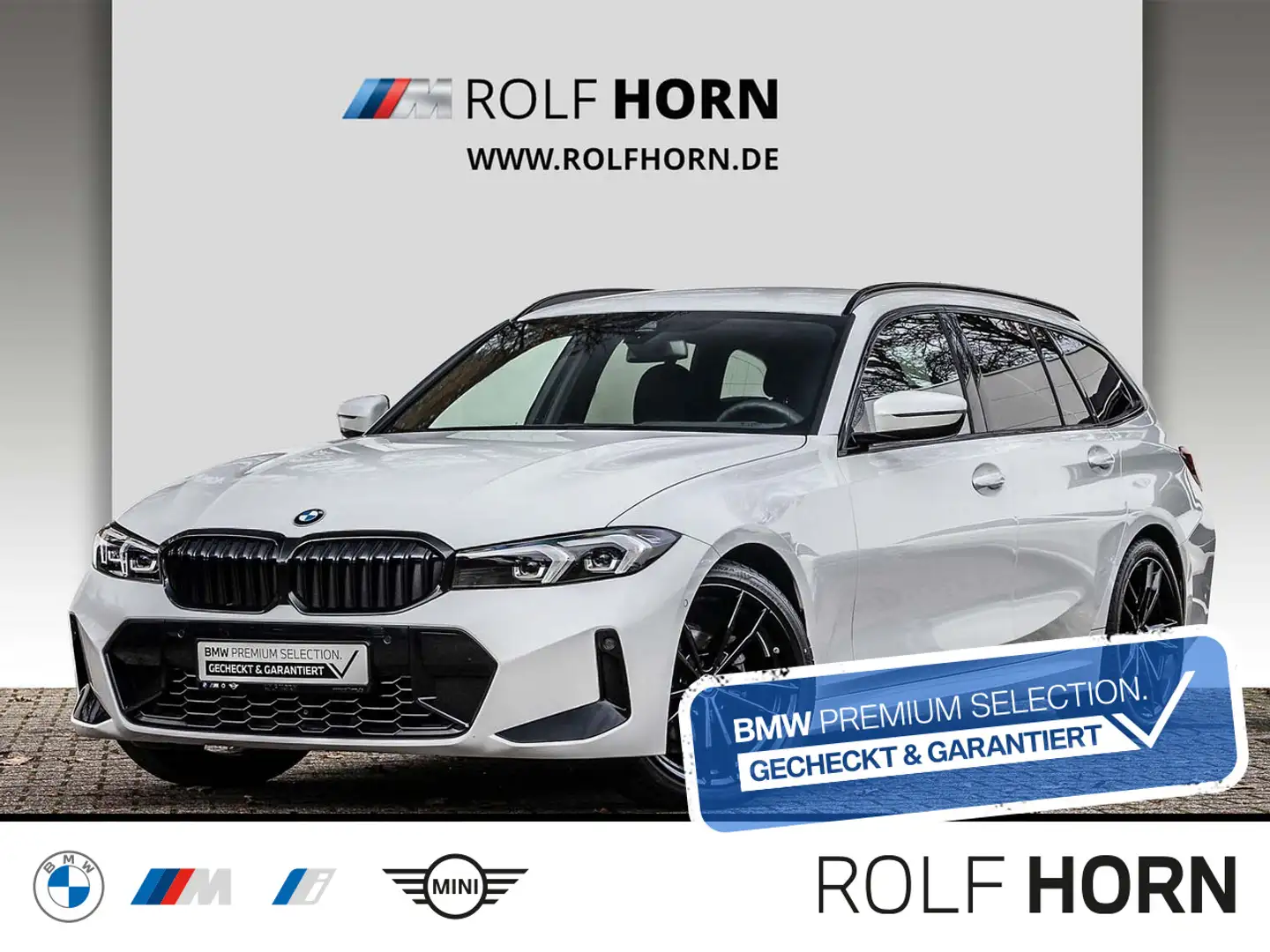 BMW 318 i Touring M Sportpaket HiFi RfKamera Navi 19" Weiß - 1