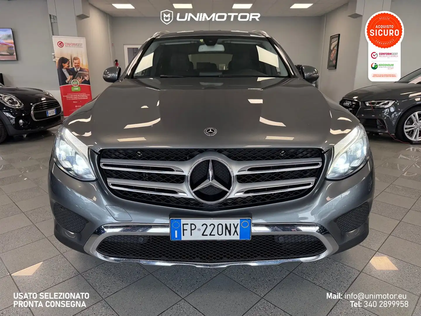 Mercedes-Benz GLC 250 GLC 250d Sport 4matic 204cv Auto Grau - 2