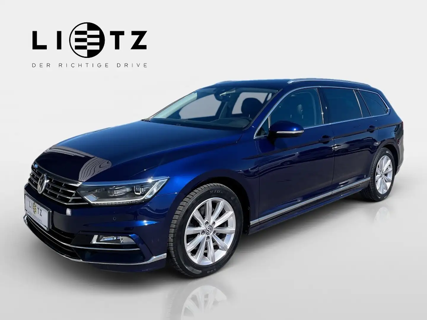 Volkswagen Passat R-Line 2,0 TDI DSG AHV, Standheizung Blau - 1