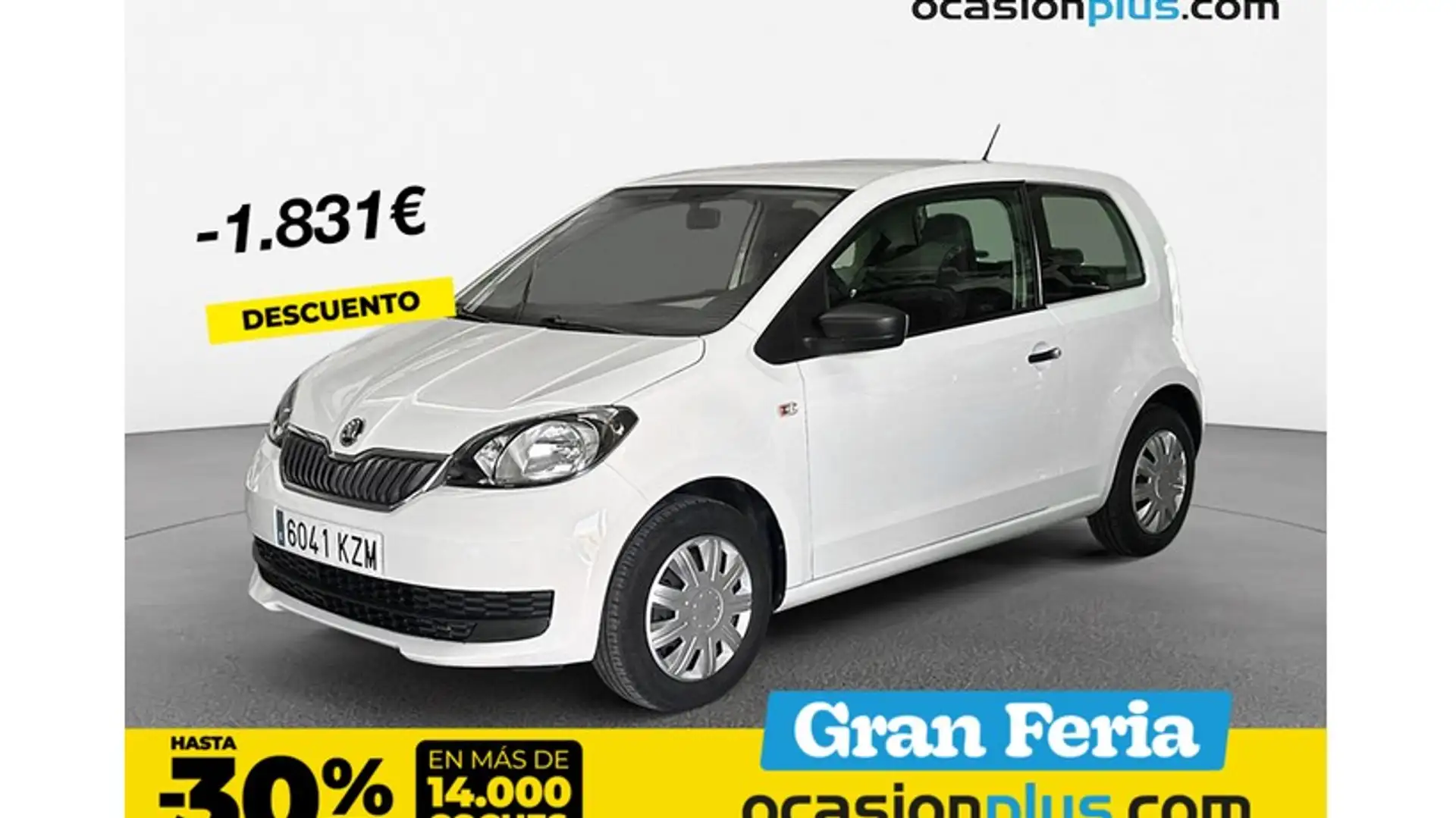 Skoda Citigo 1.0 MPI Active 44kW Blanco - 1