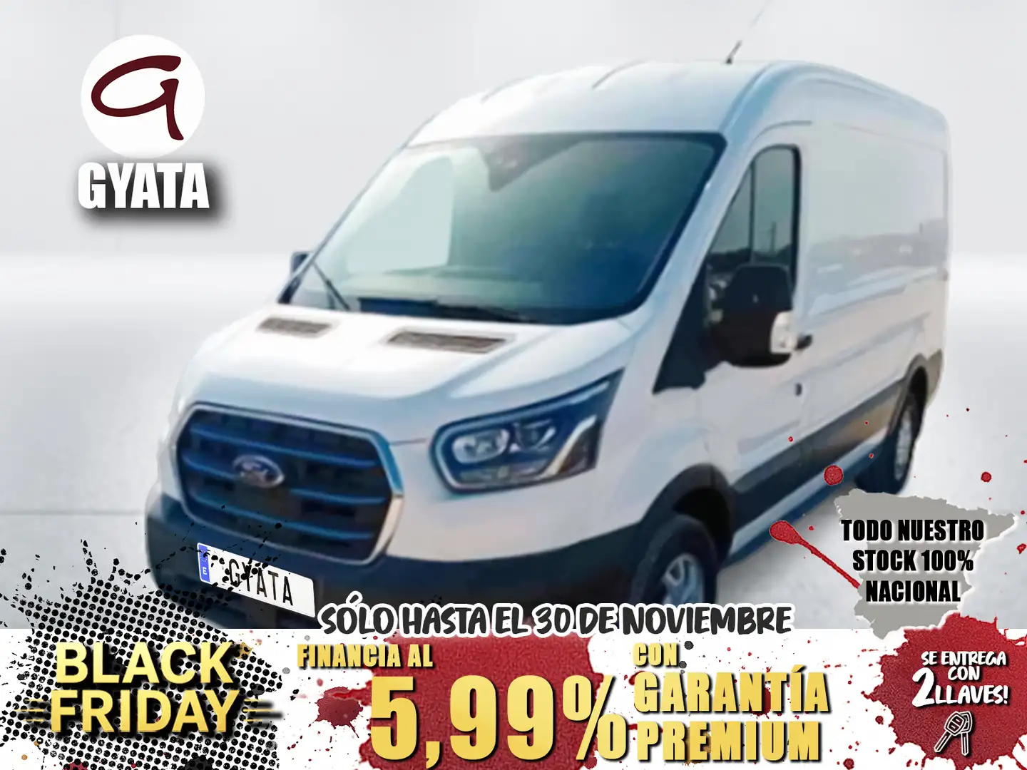 Ford Transit FT 350 L2 Van Trend 184 Blanco - 1