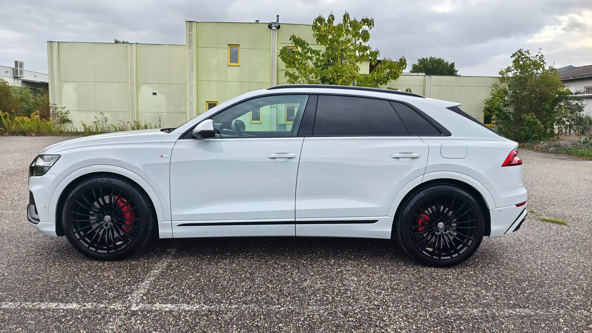 Audi Q8 55 TFSI e quattro Weiß - 2