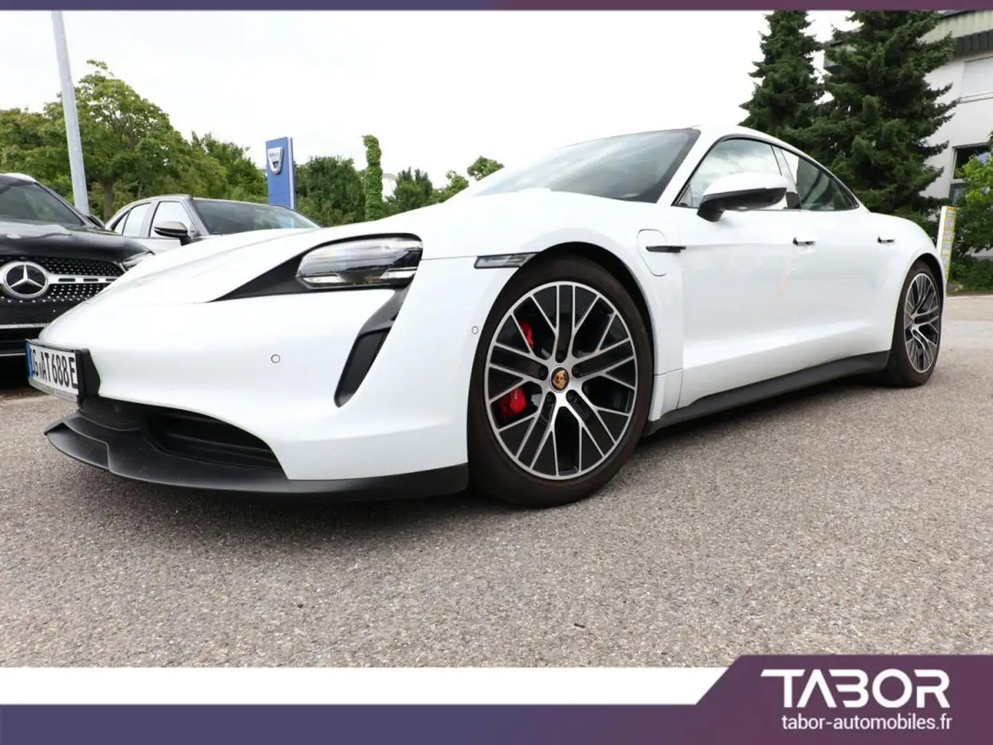 Porsche Taycan 4S Plus 4x4 LED GPS ACC ParkAs Blanc - 2