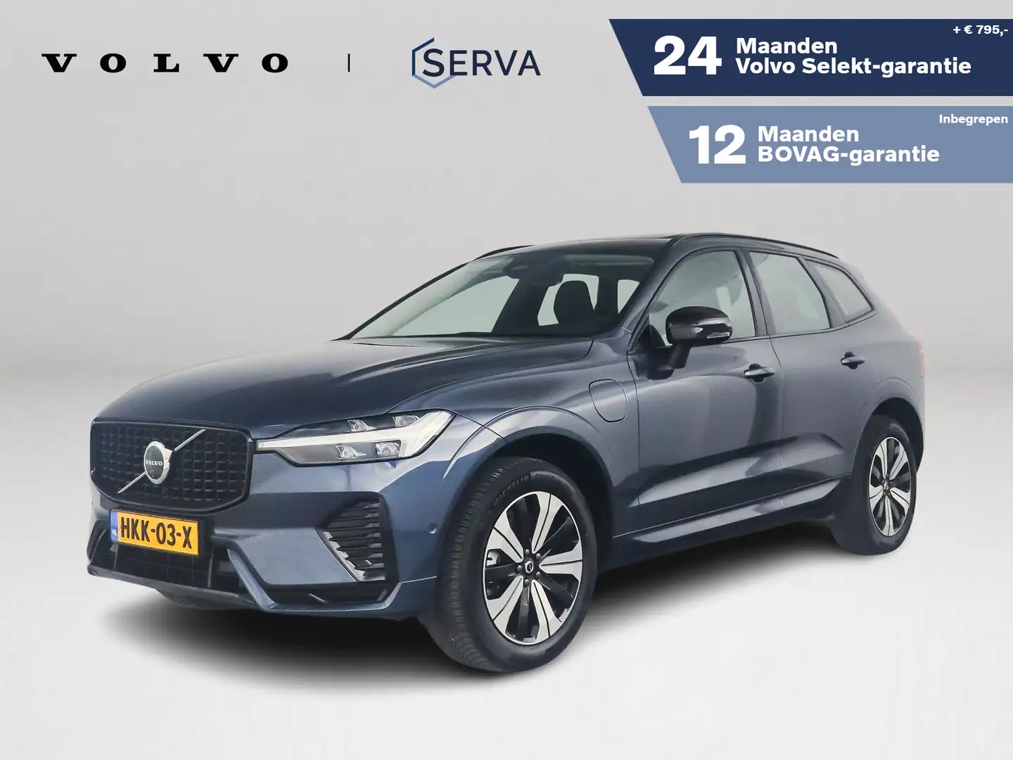 Volvo XC60 T6 Plug-in hybrid AWD Plus Dark | Panoramadak | 36 Blauw - 1