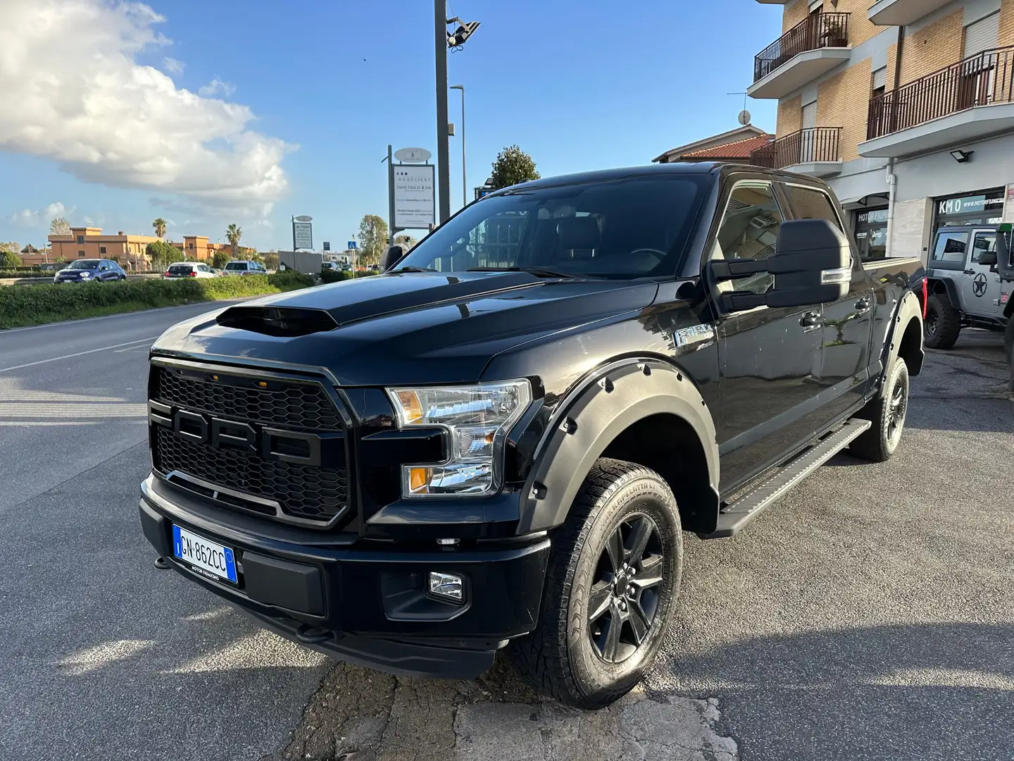 Ford F 150 XLT DOPPIA CABINA NO SUPERBOLLO IMM. AUTOCARRO Чорний - 1