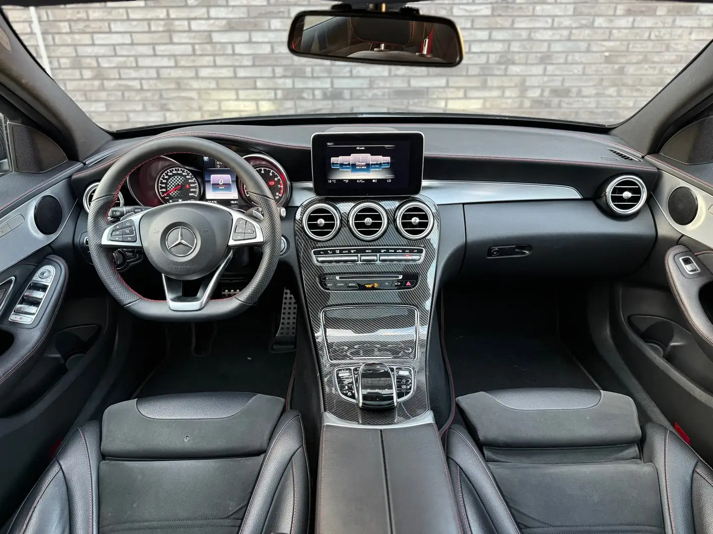 Mercedes-Benz C 43 AMG Estate 4MATIC Panorama|ADS|Alcantara/Leder|Elektri Zwart - 2