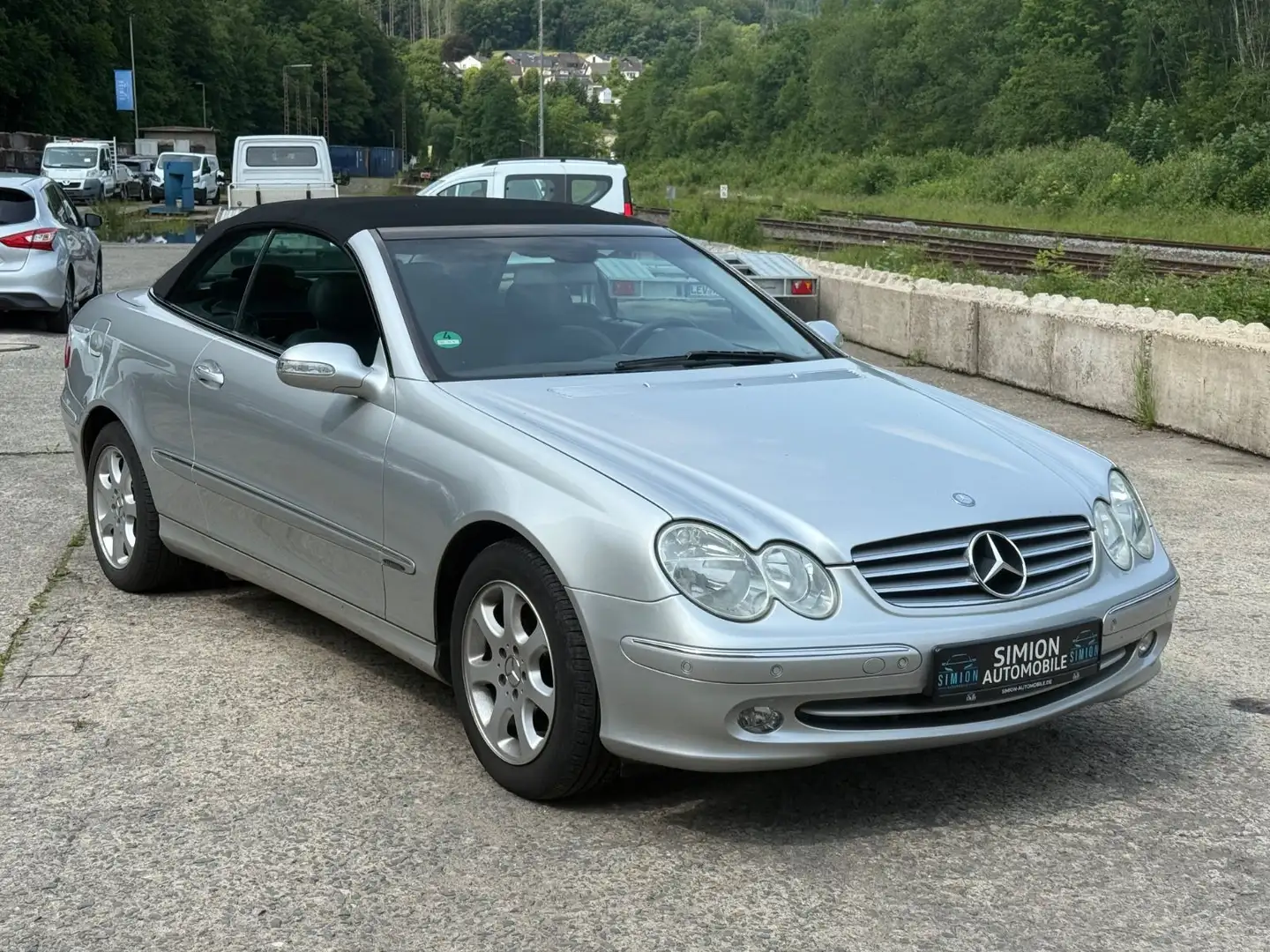 Mercedes-Benz CLK 200 Cabrio CLK 200 Kompressor 131TKM TOP Scheckheft Zilver - 2