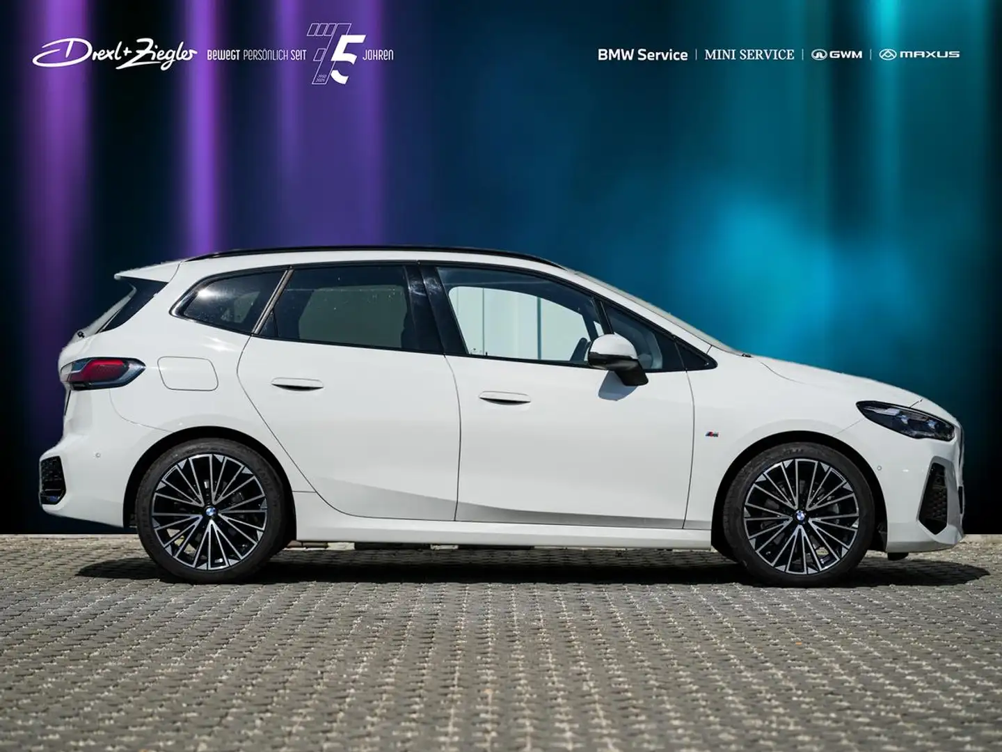 BMW 223 223i Active Tourer M-Sport AHK PANO HuD H&K KoZg Biały - 2