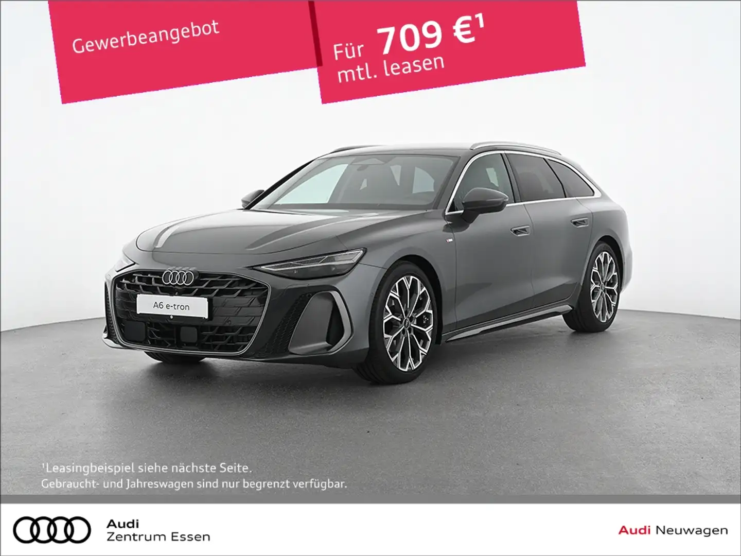 Audi A6 AVANT TFSI S LINE TECH PLUS LED NAVI AHK Grau - 1