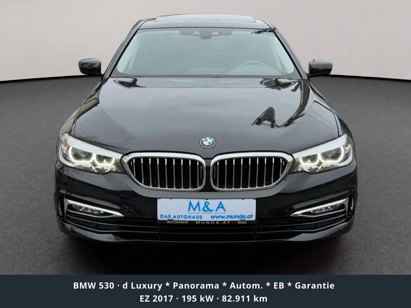BMW 530 d Luxury * Panorama * Autom. * EB * Garantie Schwarz - 2