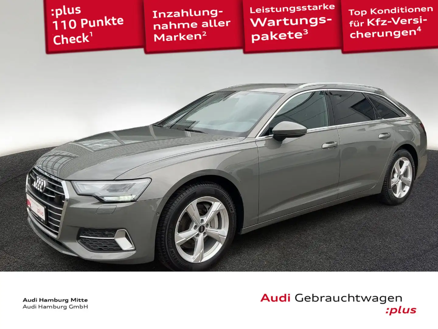 Audi A6 45 TFSI sport quattro S tronic Kamera Grau - 1