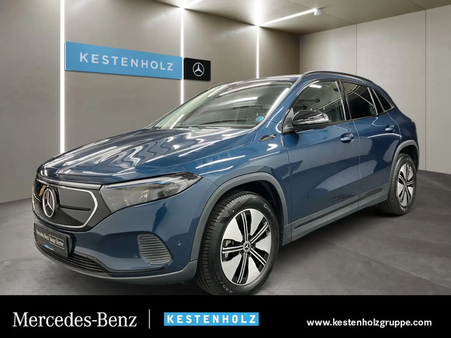 Mercedes-Benz EQA 250 LED Night Kamera Laderaump Klimaautom PTS Blau - 1