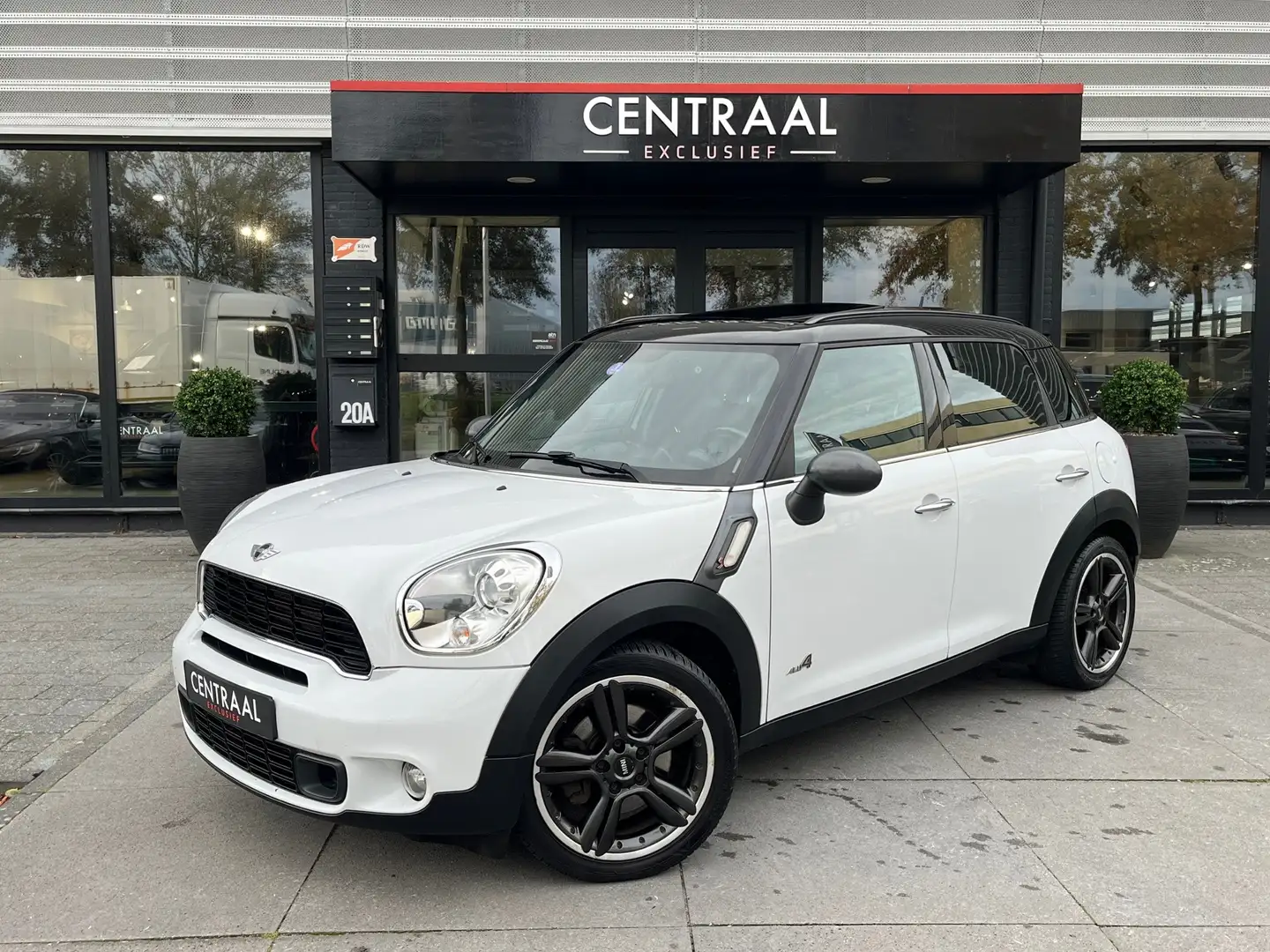 MINI Cooper S Countryman Mini 1.6 ALL4 Chili|Pano|Harman/Kardon|Pdc|Leder|C Wit - 1