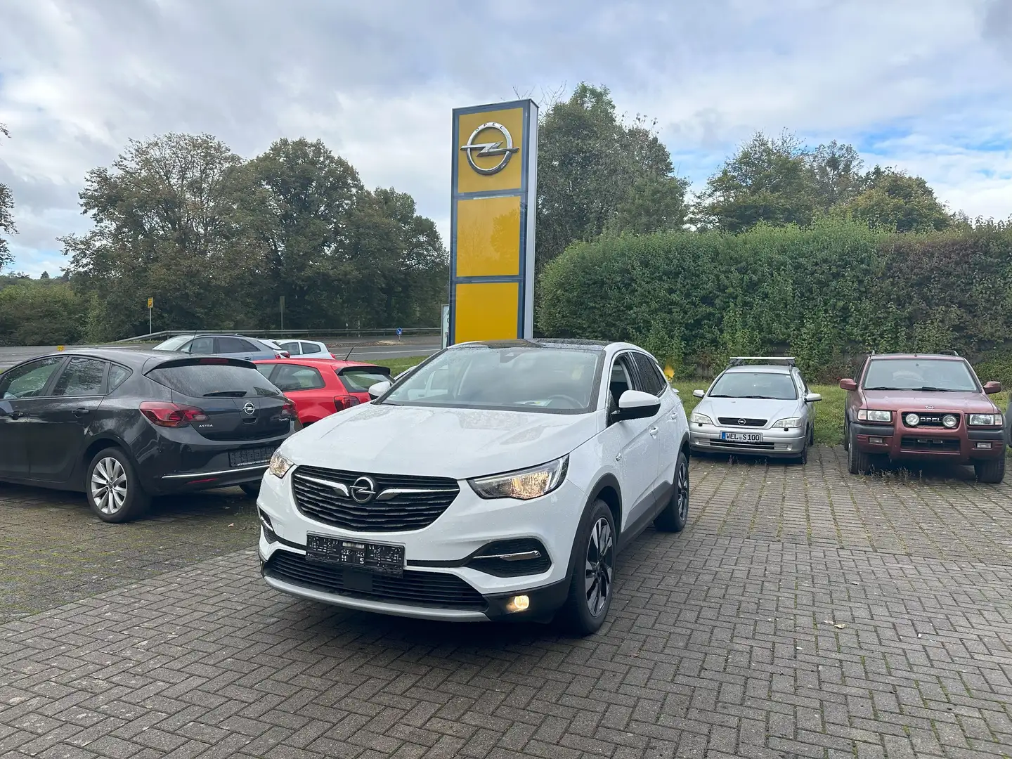 Opel Grandland X Dynamic Weiß - 2