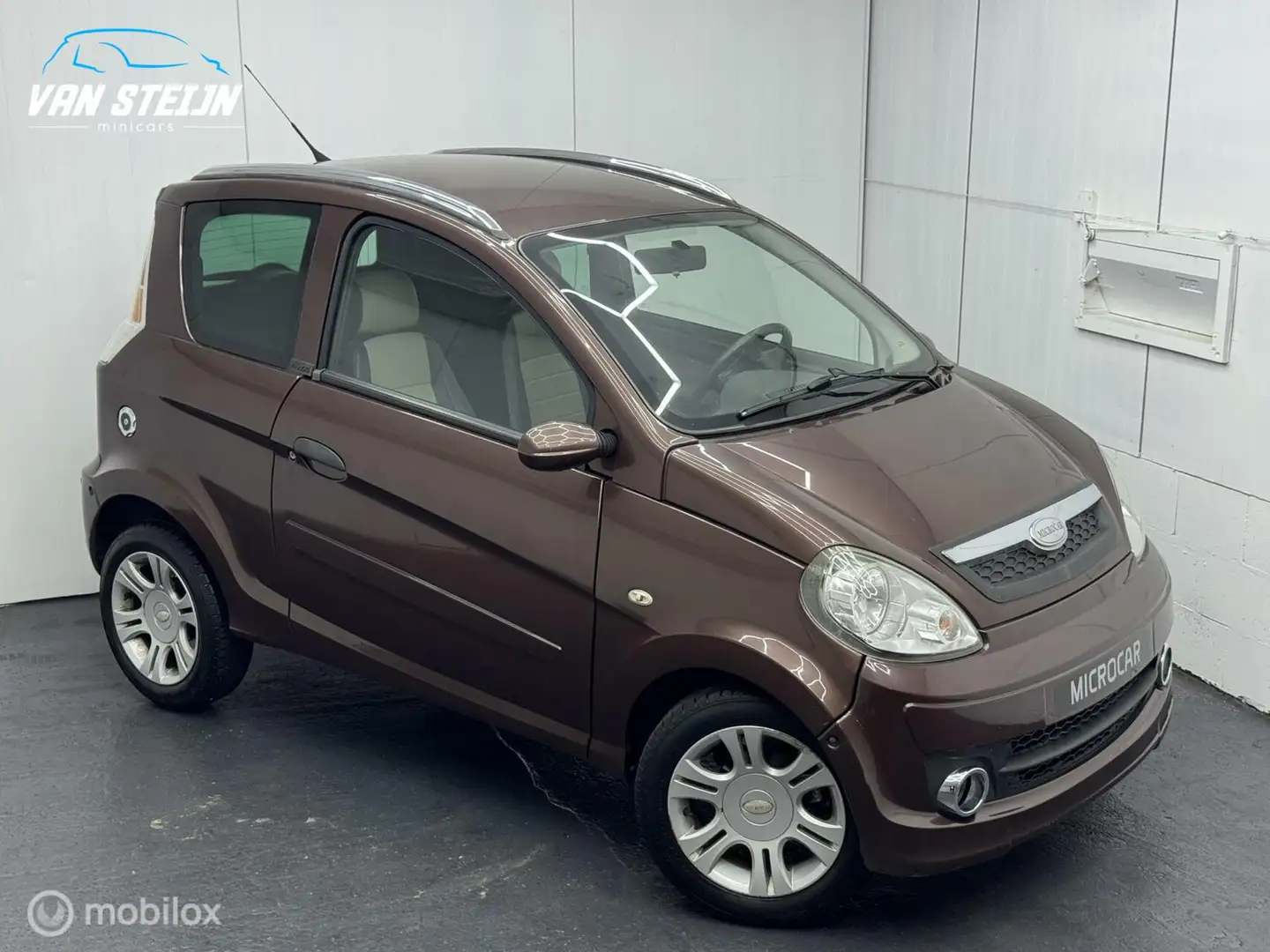 Microcar M.Go Brommobiel S-5000 Bruin | Topstaat | 19dkm Brun - 2