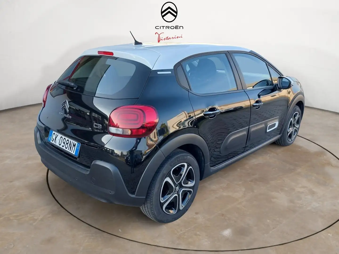 Citroen C3 1.2 83cv E6D SHINE / PARKING + KEYLESS Noir - 2