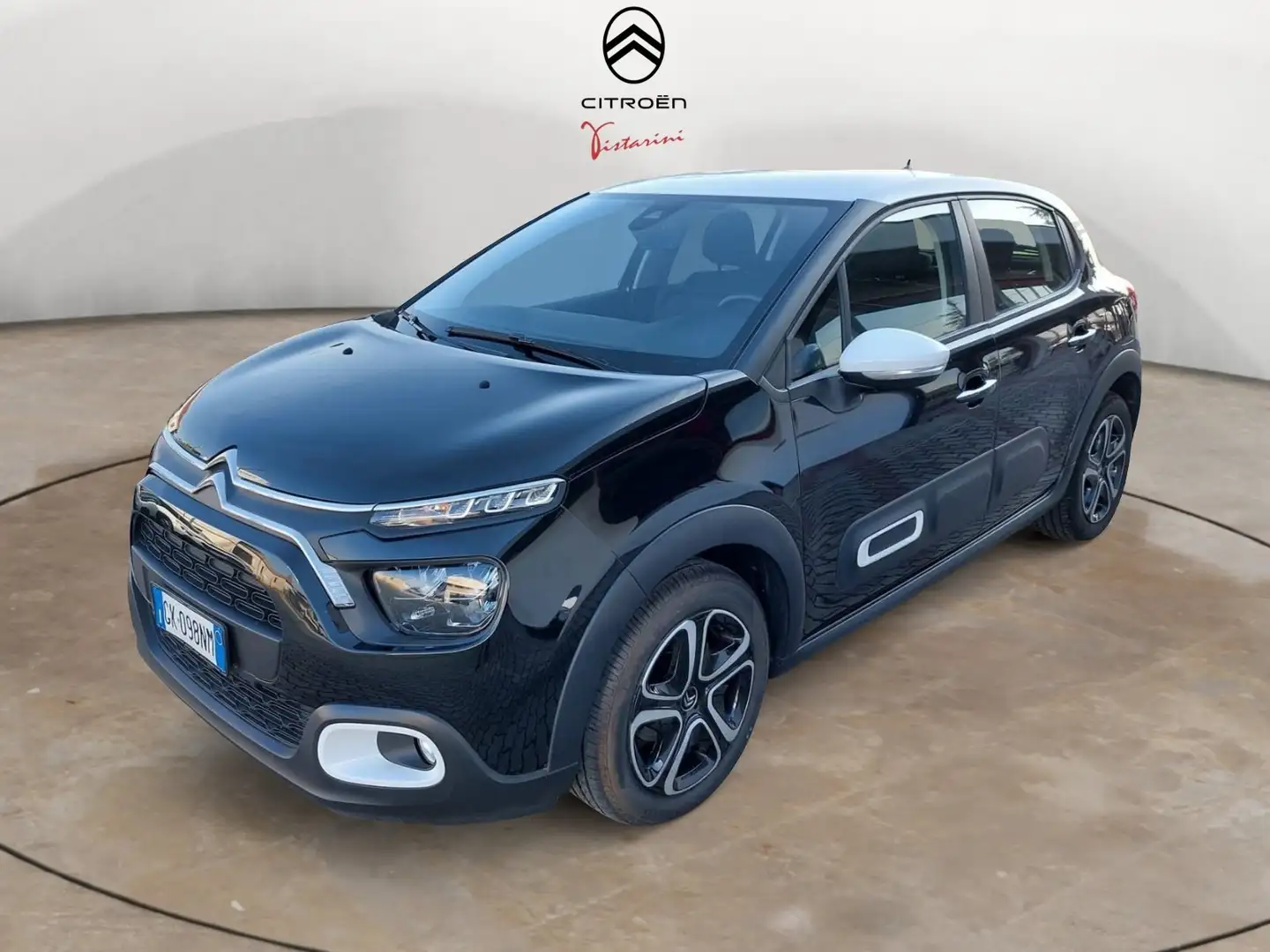 Citroen C3 1.2 83cv E6D SHINE / PARKING + KEYLESS Noir - 1