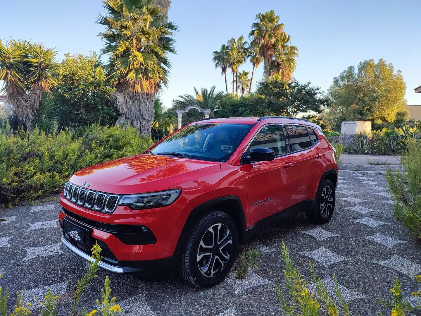 Jeep Compass 4XE LIMITED 1.3 T4 PHEV 190 CV TELECAMERA NAVIG. Rosso - 2