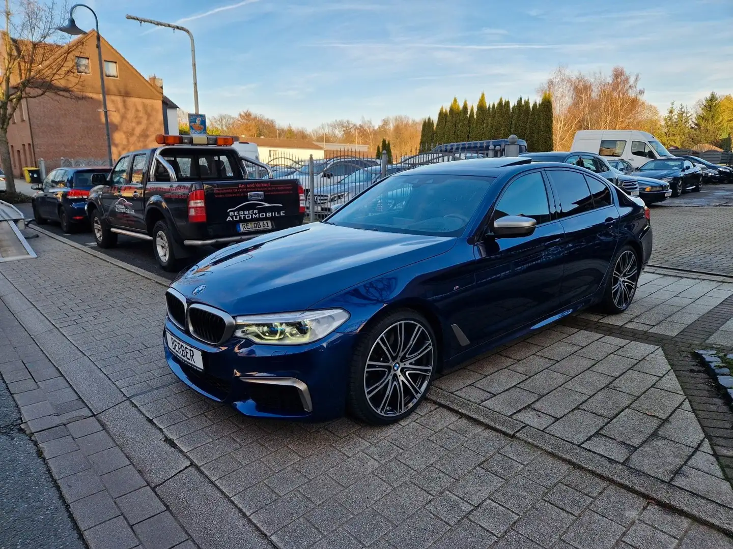 BMW 550 d Lim. xDrive*LASER*GSD*H/K*360°*ACC*HUD*AHK Azul - 1