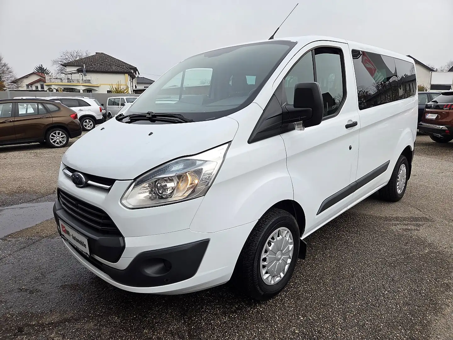 Ford Transit Custom L1H1 300K Variobus 2,2 TDCi Trend Blanc - 2