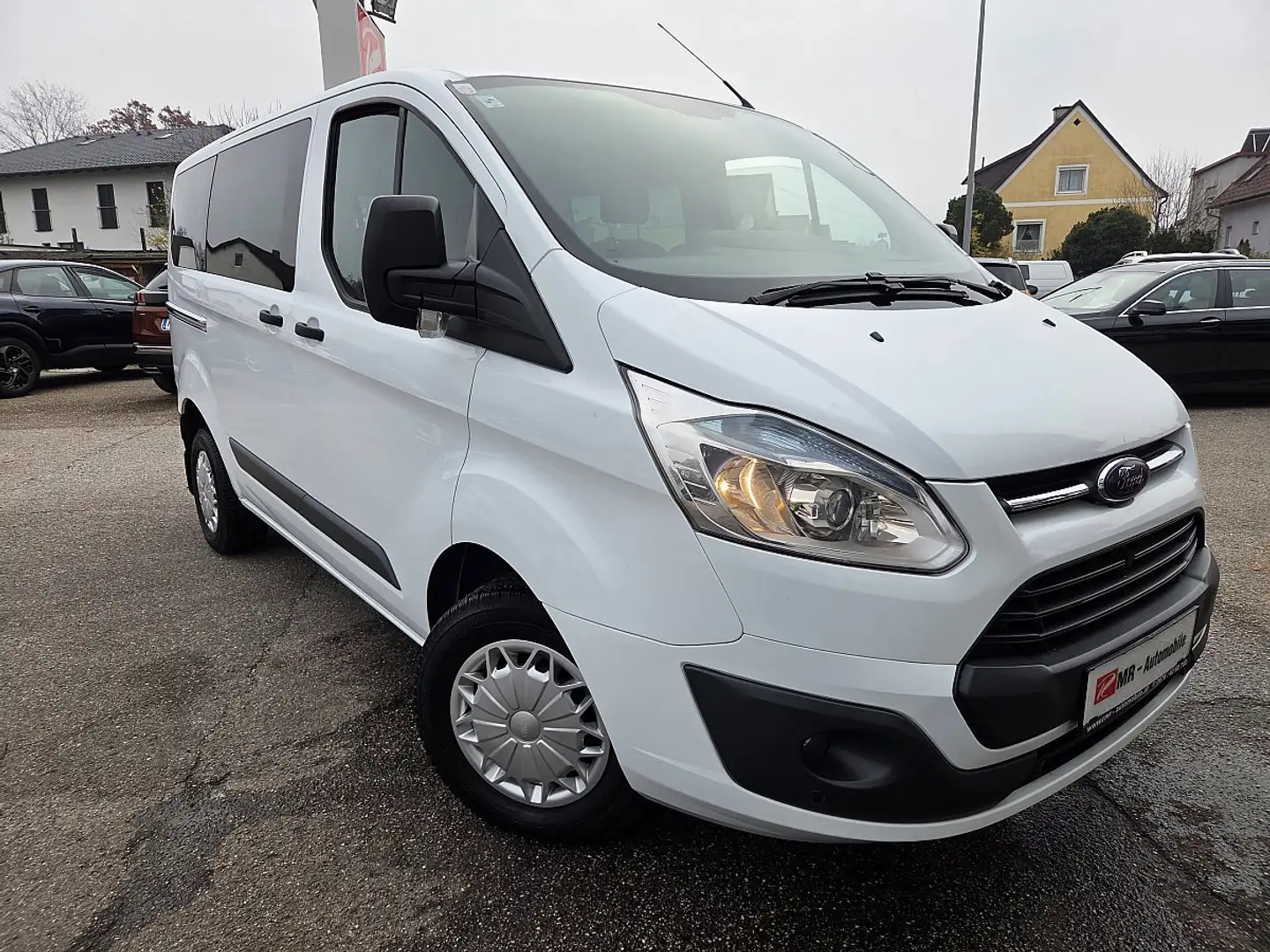 Ford Transit Custom L1H1 300K Variobus 2,2 TDCi Trend Blanc - 1