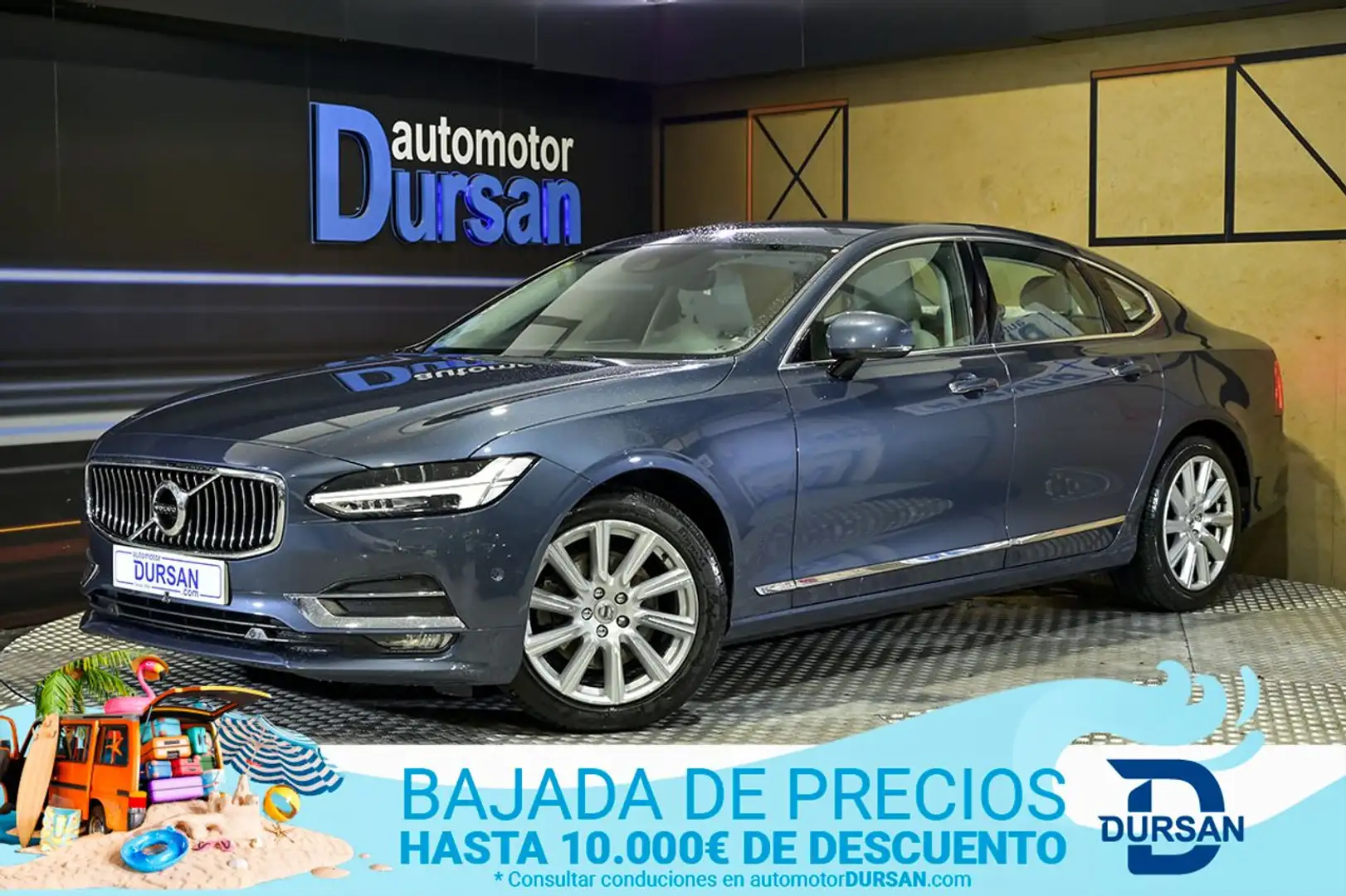 Volvo S90 D4 Inscription Aut. 190 Blue - 1