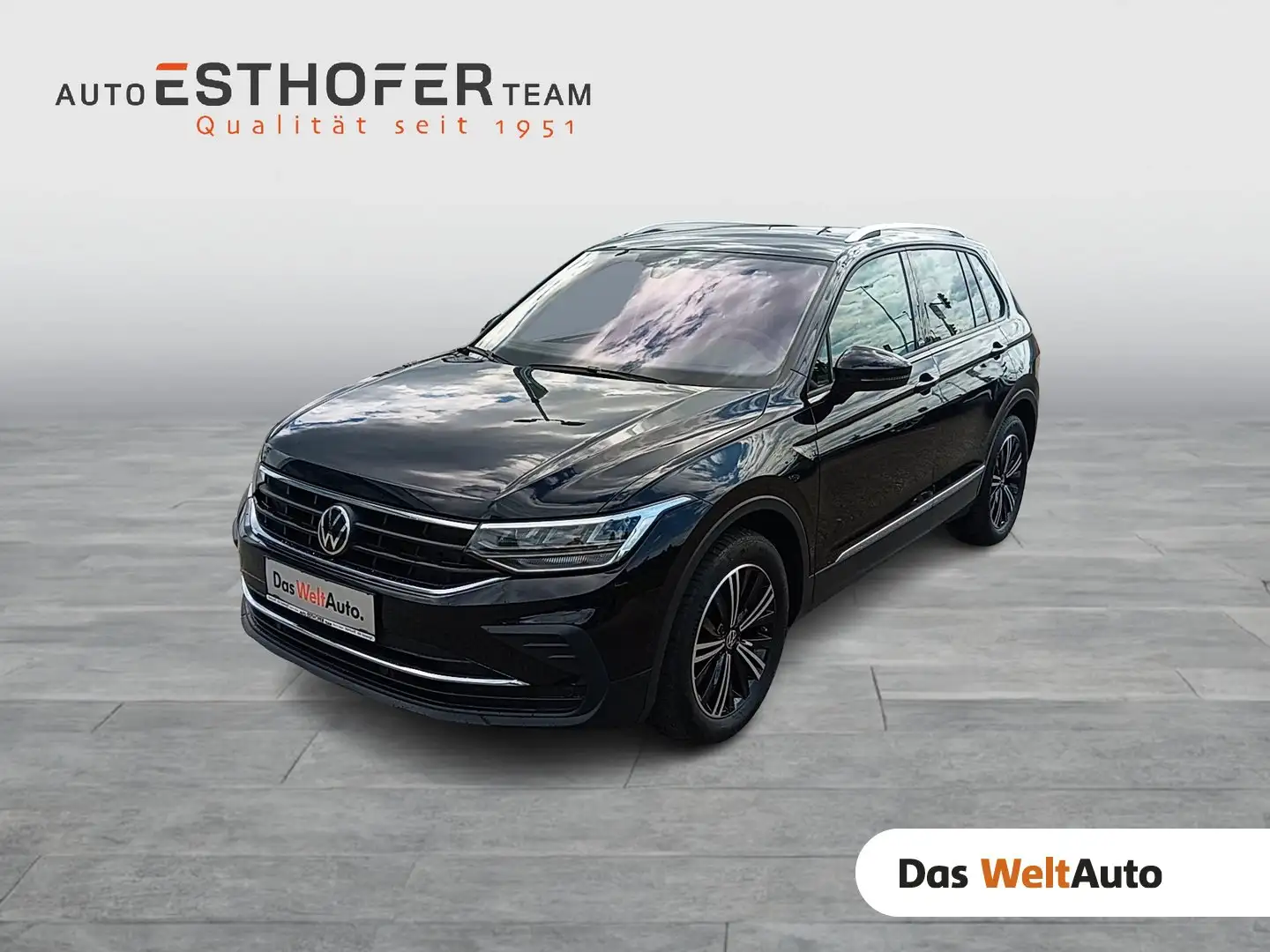 Volkswagen Tiguan Life TDI DSG Schwarz - 1