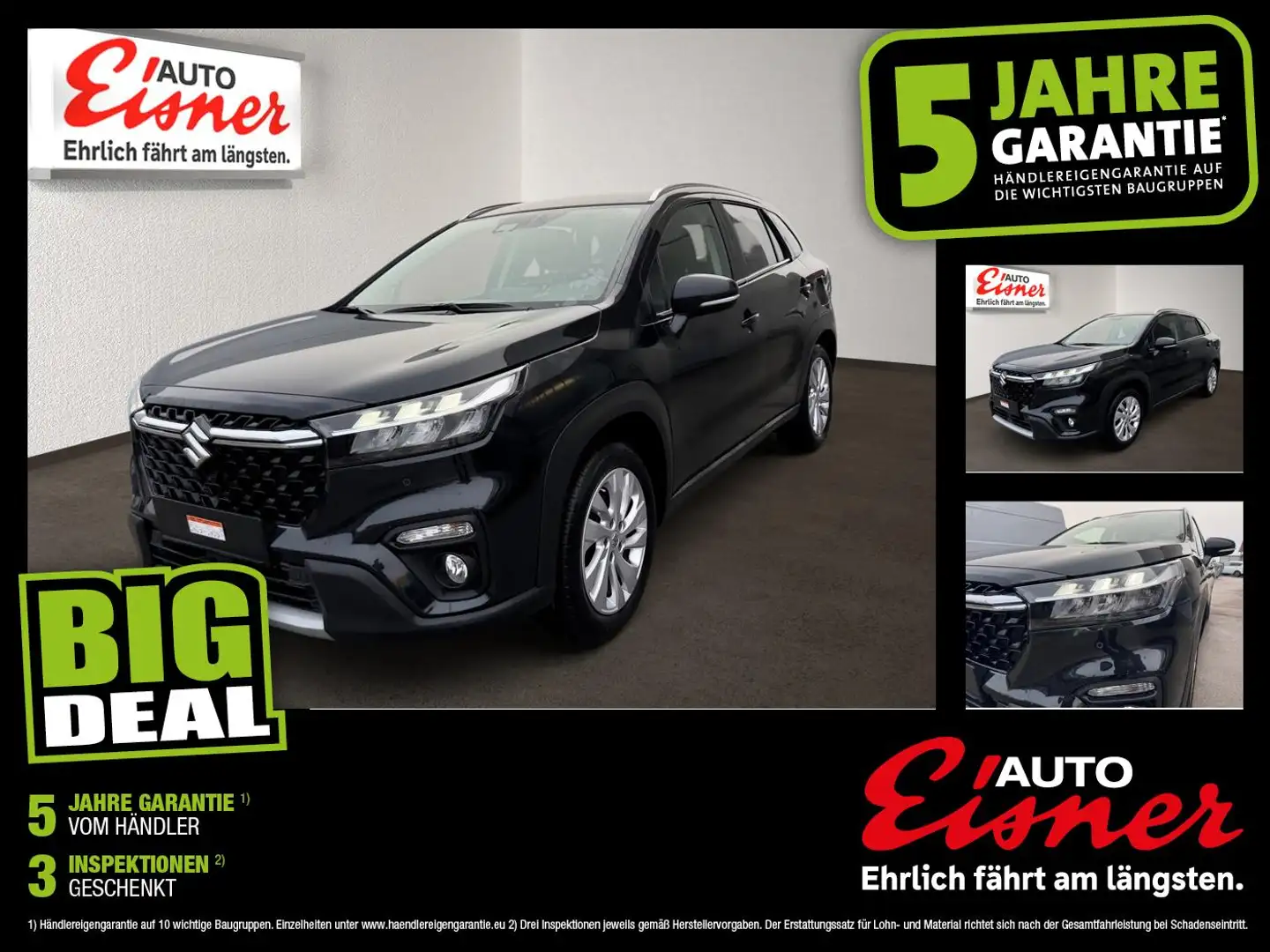 Suzuki S-Cross 1.4 GL DITC HYBRID 4W Schwarz - 1