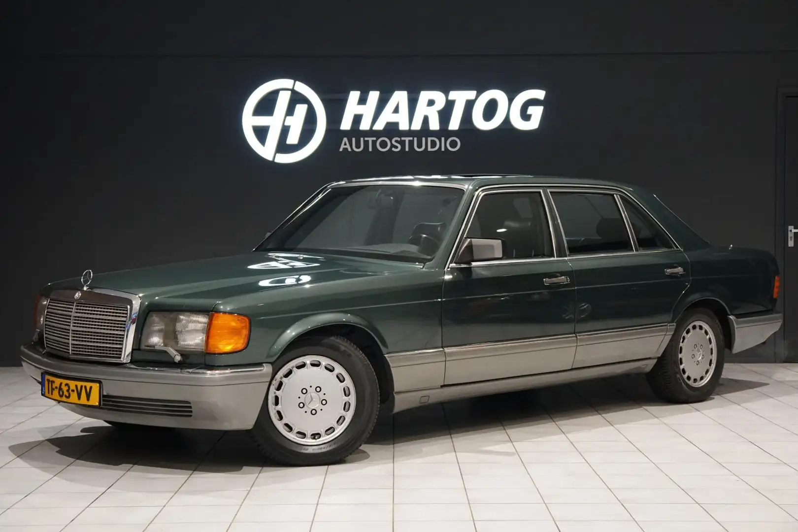 Mercedes-Benz S 560 SEL *€ 16.487,- EX BTW* + ORIGINEEL NEDERLANDS Verde - 1