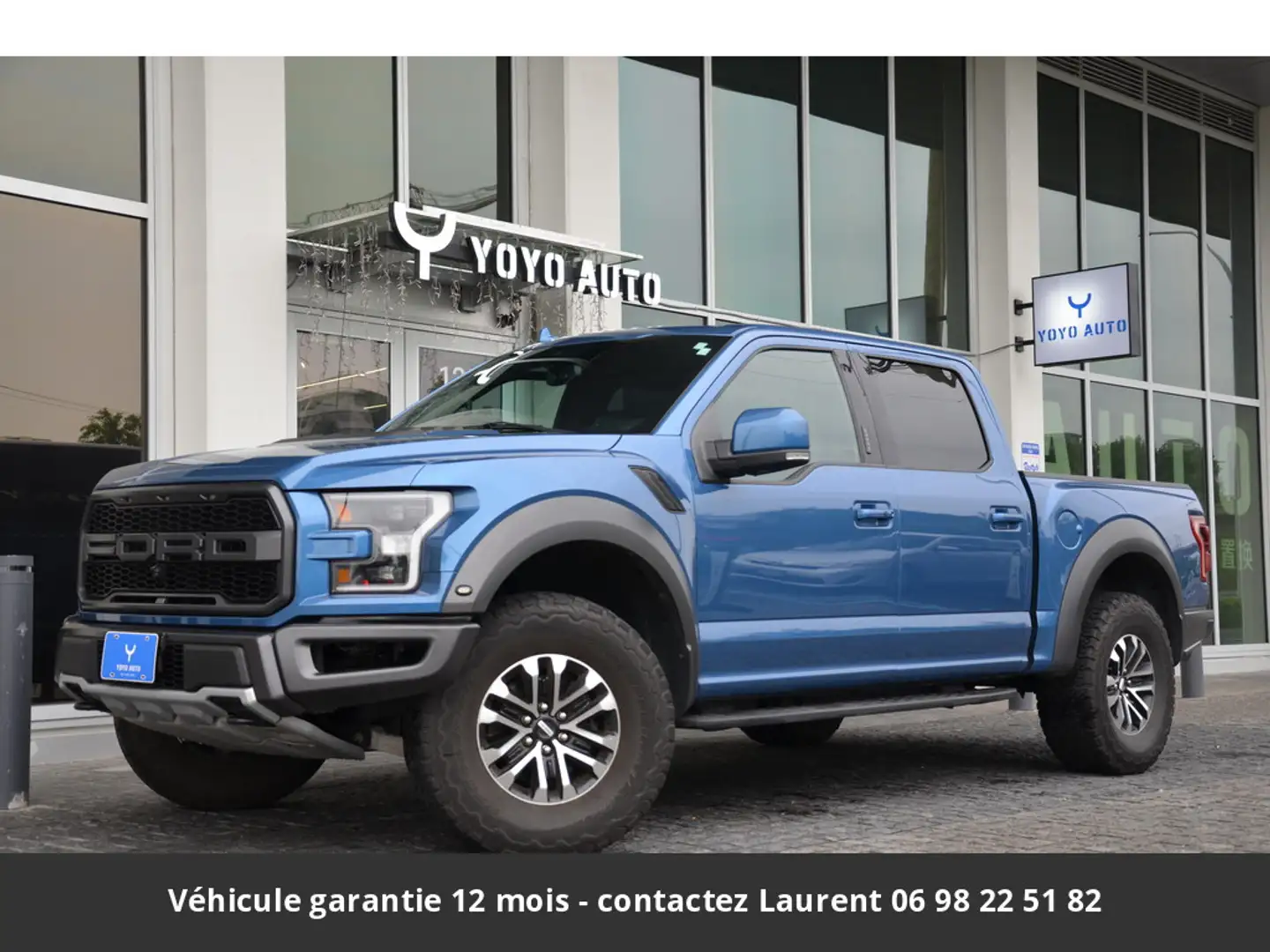 Ford Raptor SuperCrew 4x4 Tout compris hors homologatio Bleu - 1