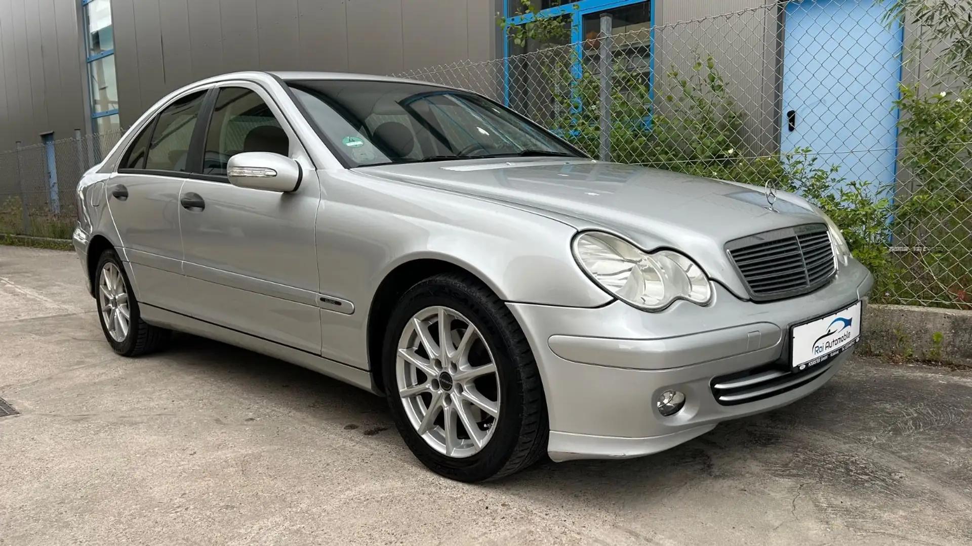 Mercedes-Benz C 180 KOMPRESSOR,AUTOMATIK,KLIMA,TÜV,TEMPOMAT. Argent - 2