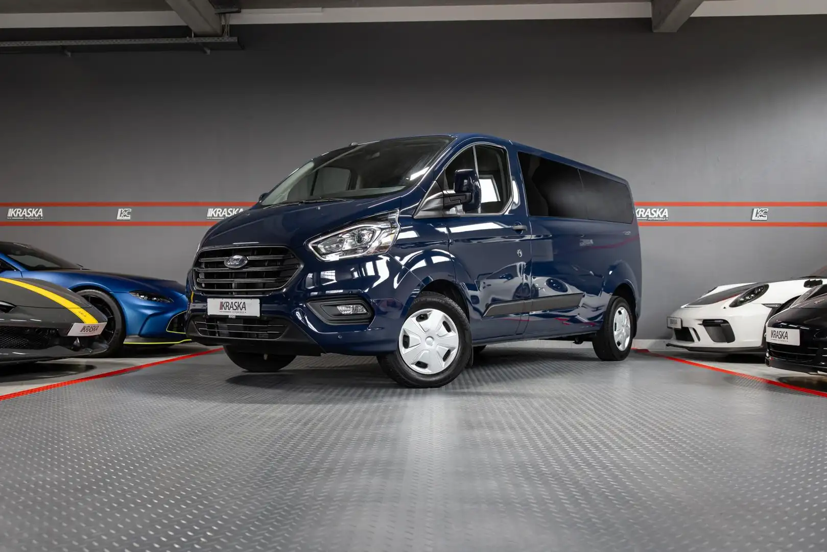 Ford Transit Custom 2.0 TDCi 320 L2 Trend Blau - 1
