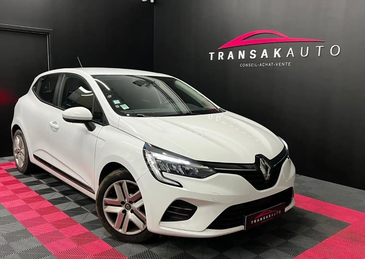 Renault Clio V TCe 90 21 Intens Blanc - 1