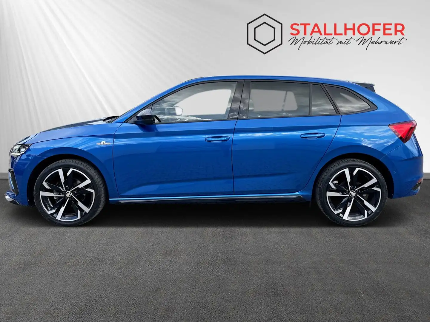 Skoda Scala Monte Carlo NAVI ParkLenkAssist SHZ MATRIX Azul - 2