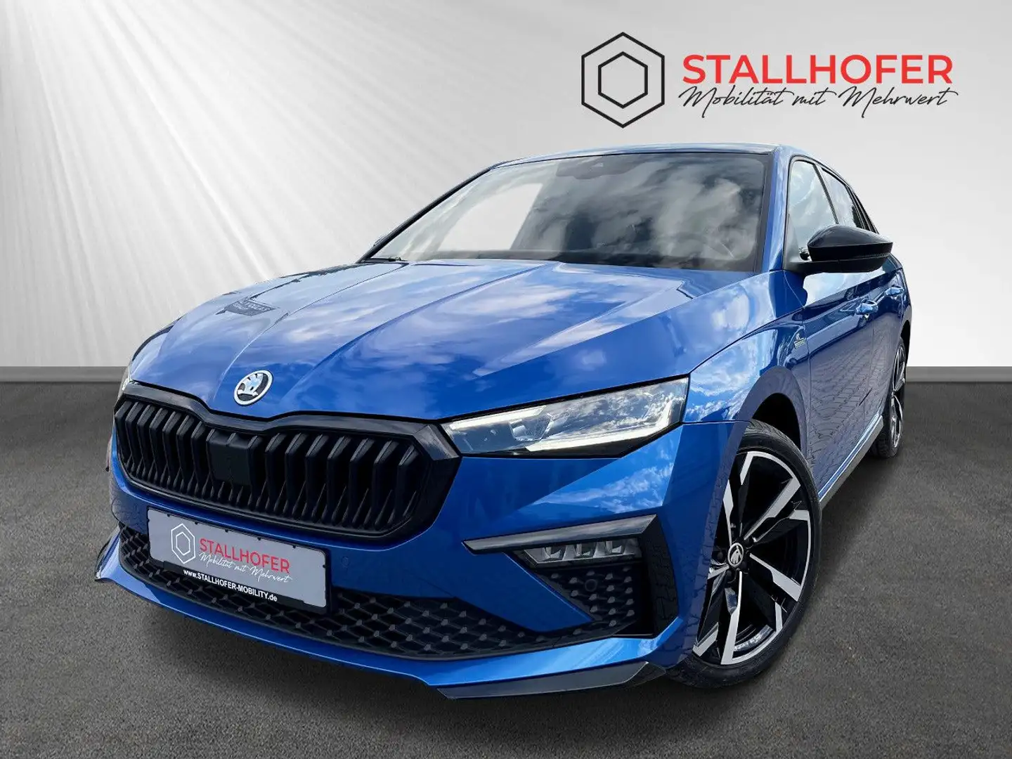 Skoda Scala Monte Carlo NAVI ParkLenkAssist SHZ MATRIX Azul - 1