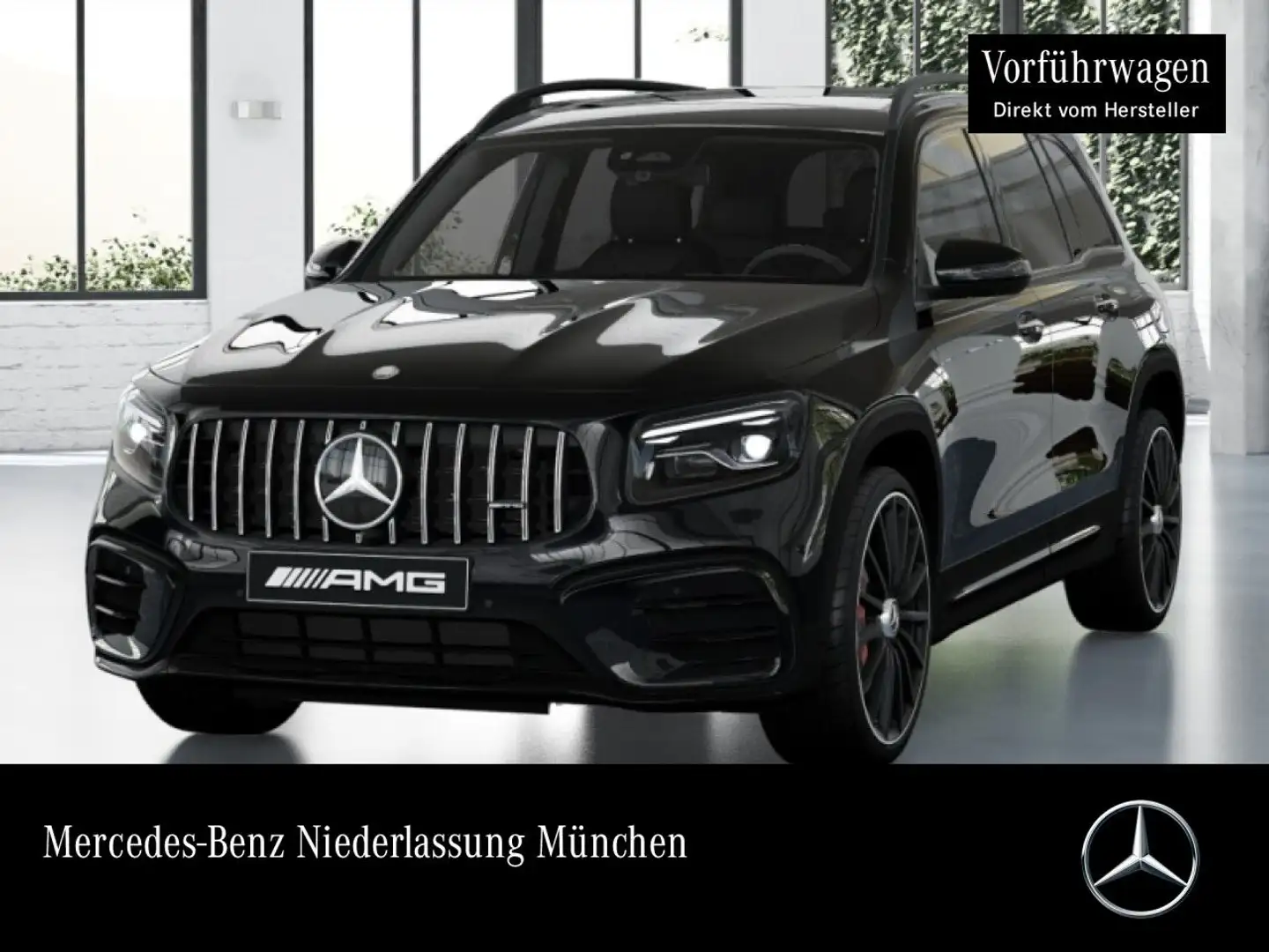 Mercedes-Benz GLB 35 AMG GLB 35 4M AMG+PANO+360°+MULTIBEAM+BURMESTER+HUD Schwarz - 1