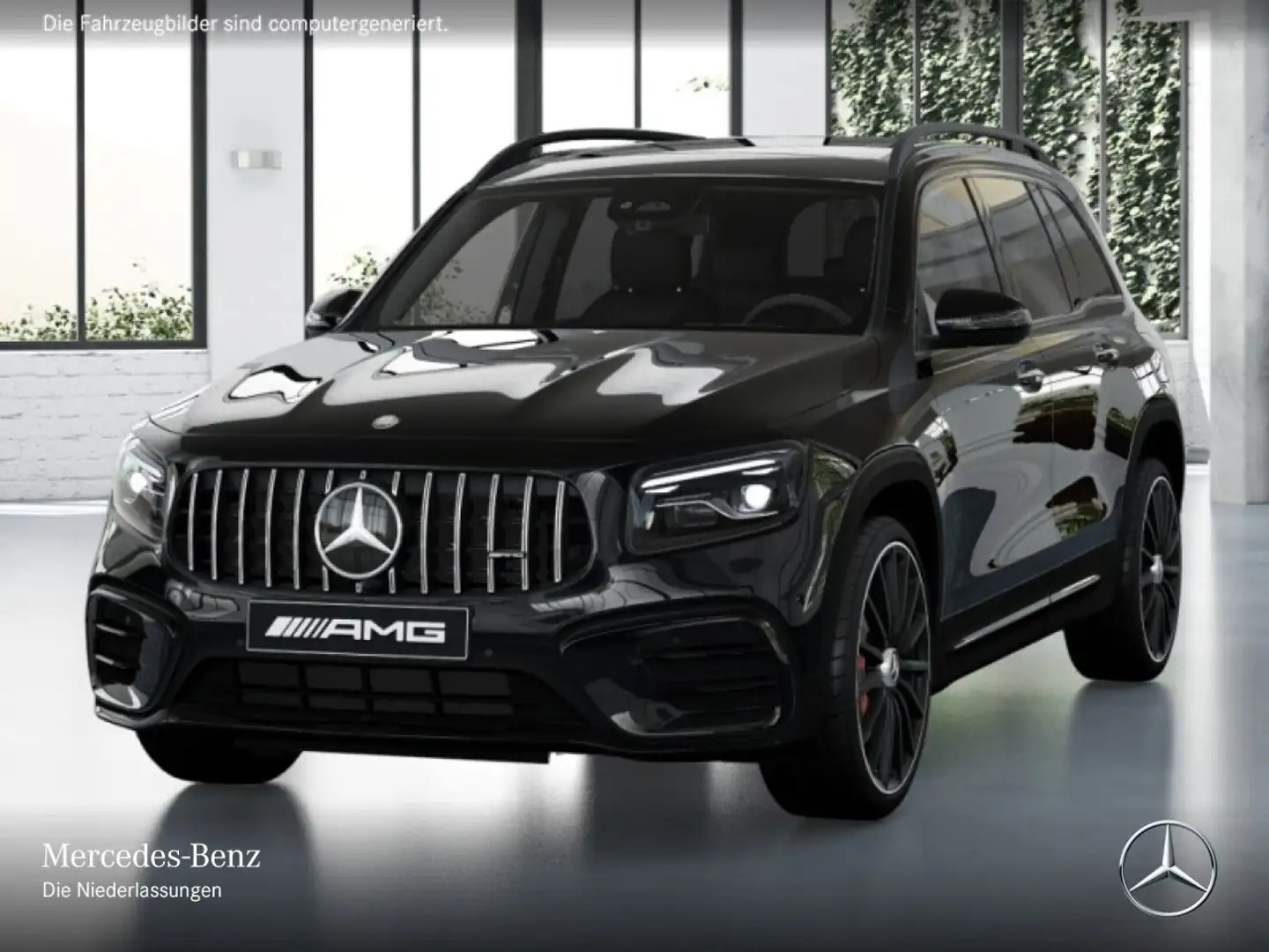 Mercedes-Benz GLB 35 AMG GLB 35 4M AMG+PANO+360°+MULTIBEAM+BURMESTER+HUD Schwarz - 2