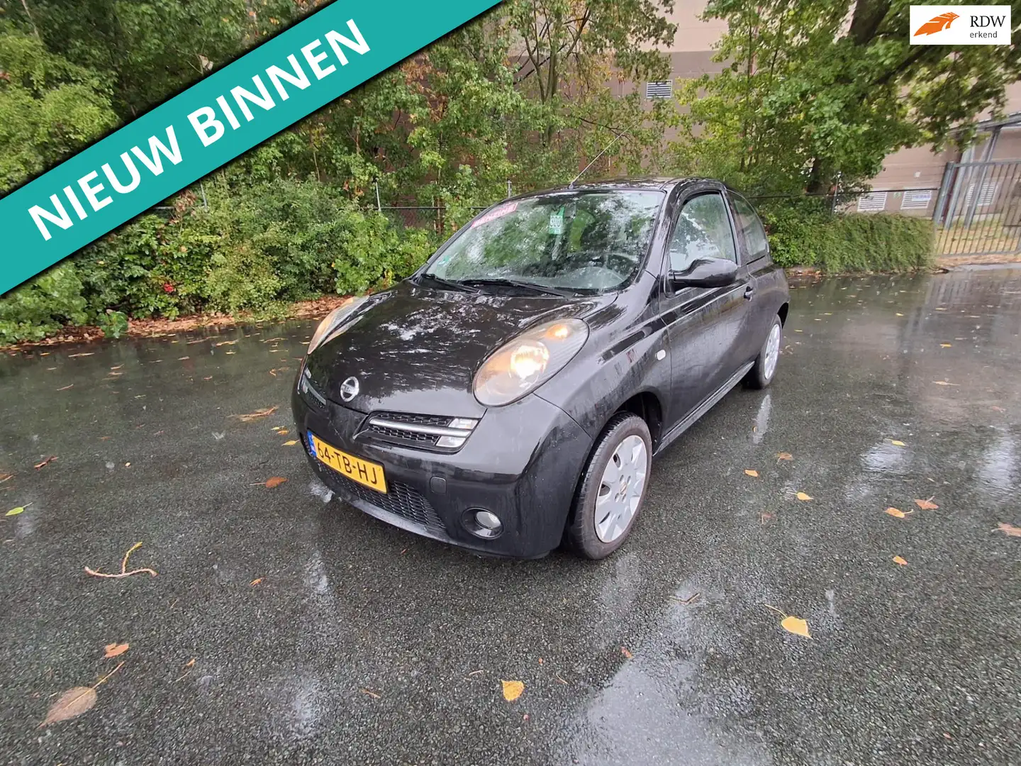 Nissan Micra 1.2 Tekna LEUKE AUTO RIJDT EN SCHAKELT GOED Black - 1