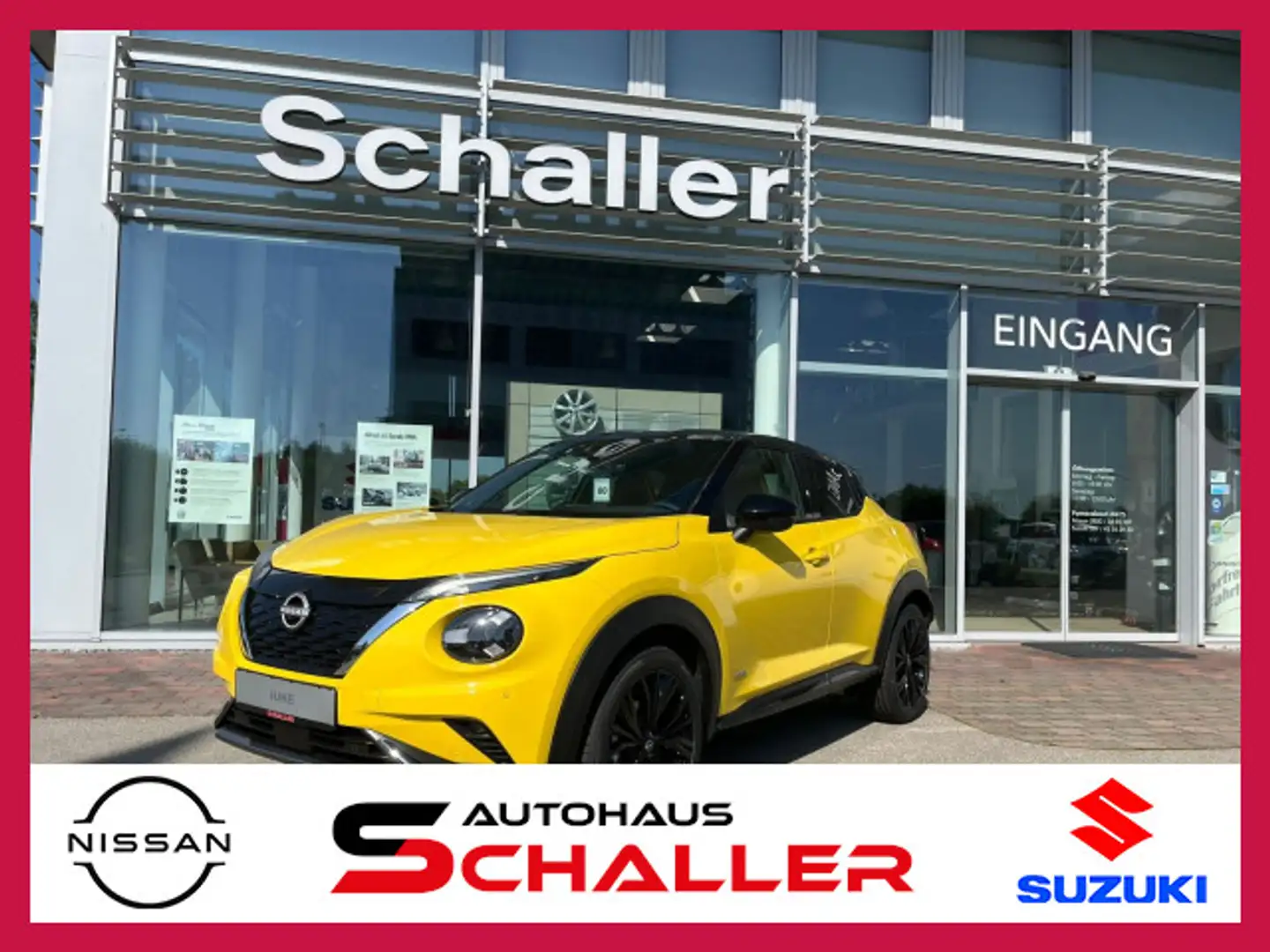 Nissan Juke 1.6 Hybrid 143PS Automatik N-Sport 19-Zoll Gelb - 1