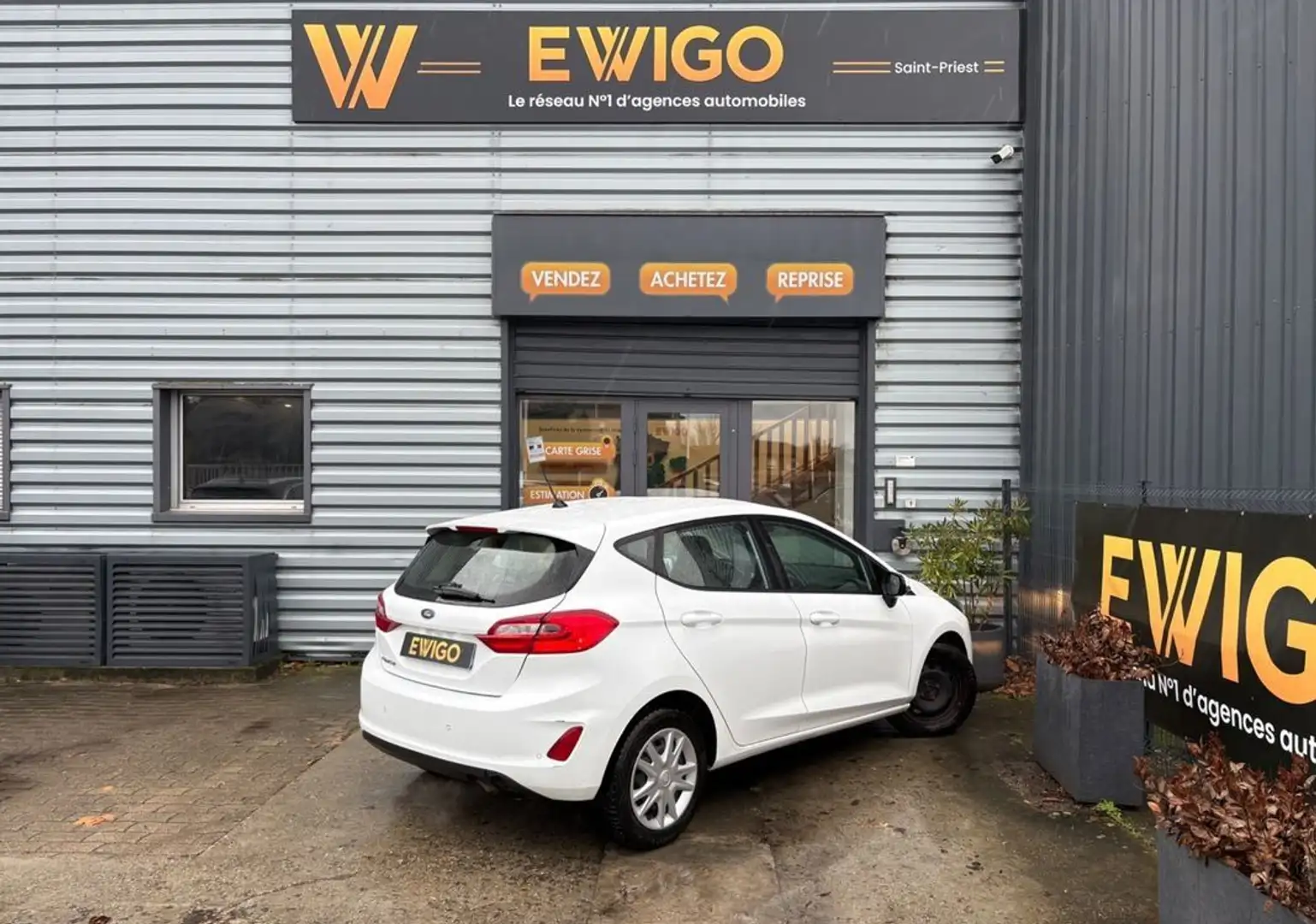 Ford Fiesta 1.1 85ch carplay entretien complet Blanc - 2