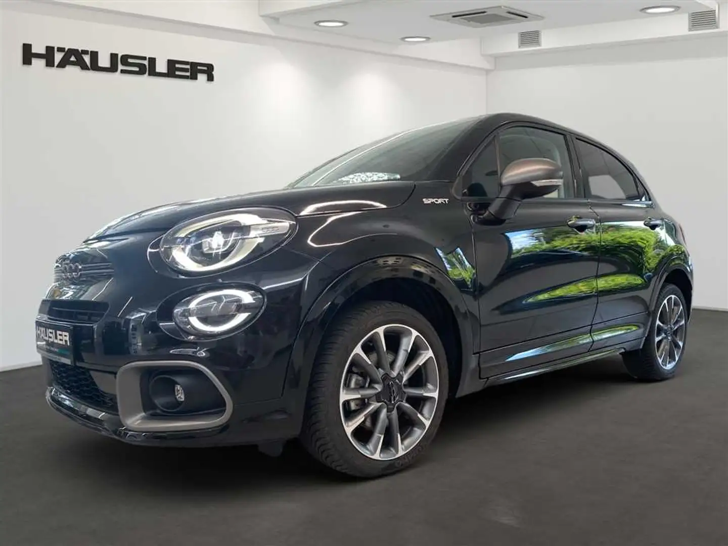 Fiat 500X 1.5 AT Dolcevita Faltdach LED Navi Kamera Чорний - 1