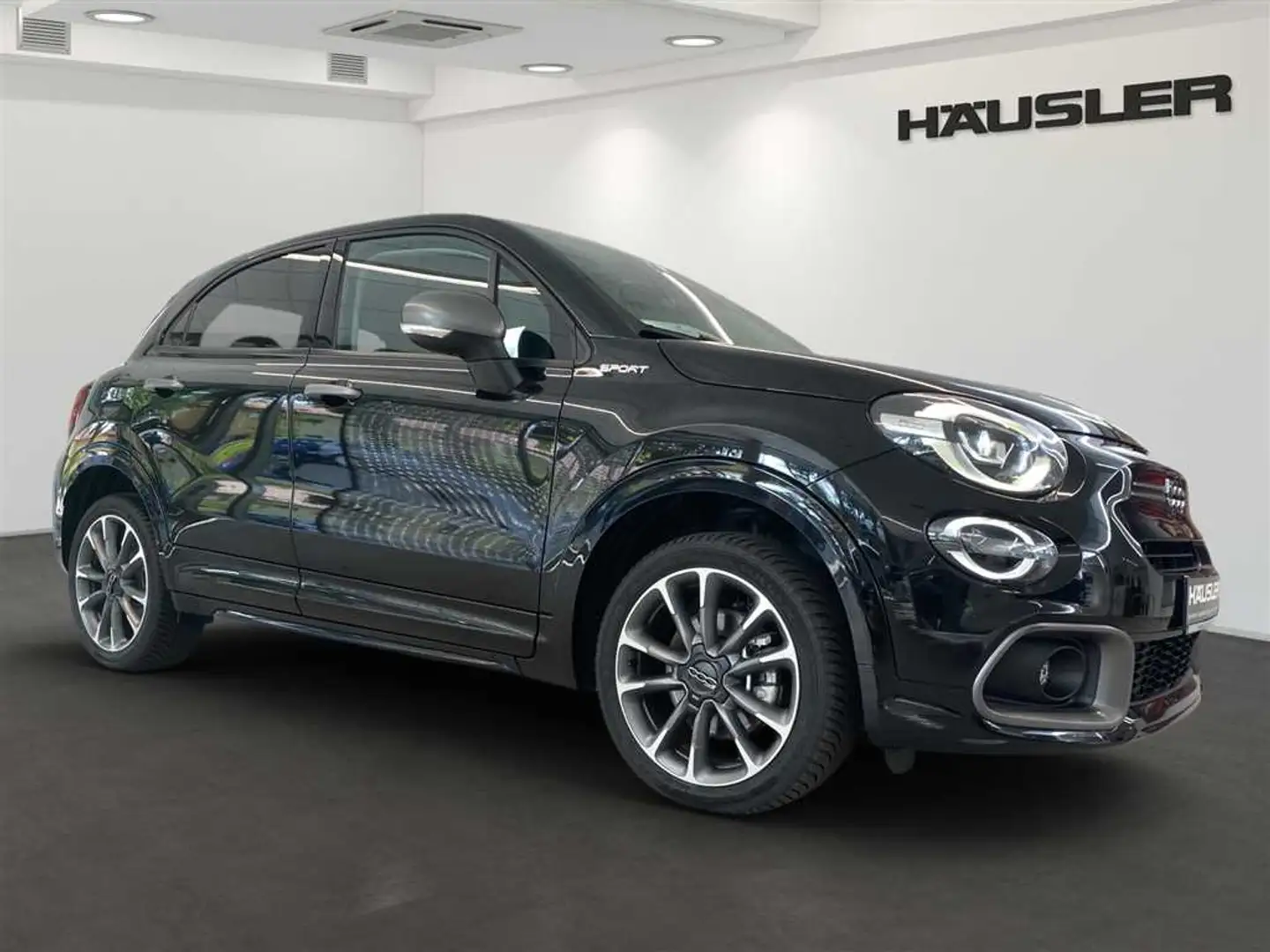 Fiat 500X 1.5 AT Dolcevita Faltdach LED Navi Kamera Чорний - 2