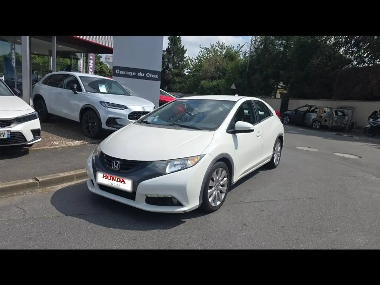 Honda Civic 1.6 i-DTEC 120ch Executive Blanc - 1